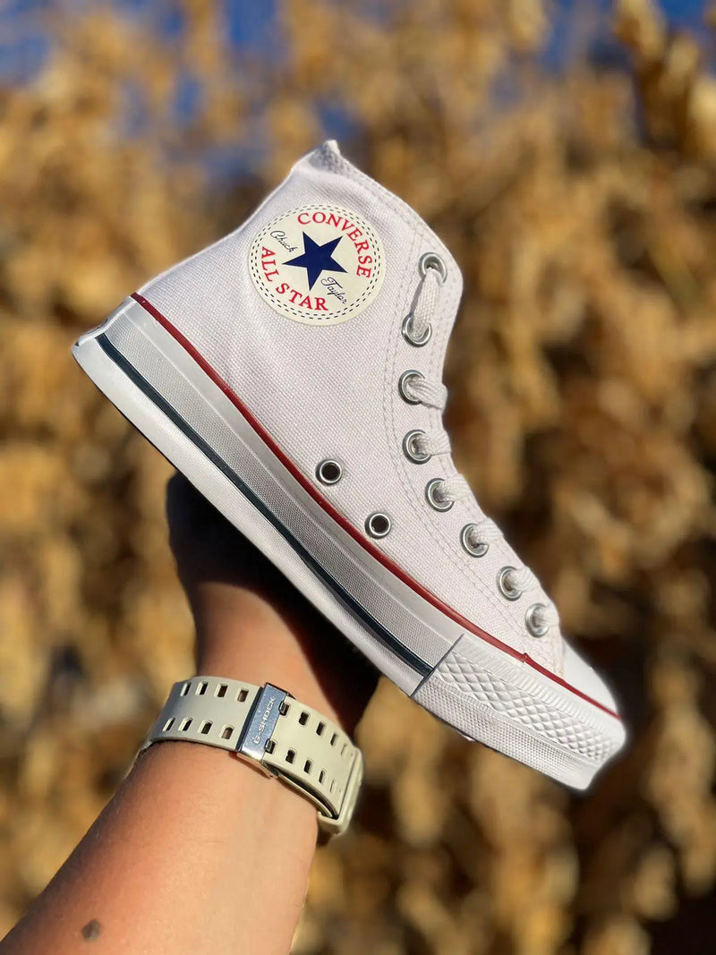 All Star Preto + All Star Branco