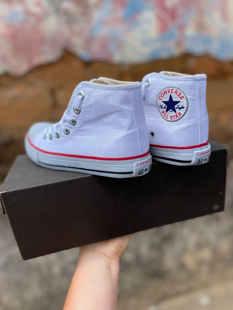 All Star Preto + All Star Branco
