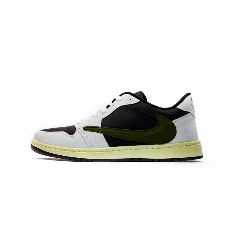 Air Jordan Low Travis Scott - Preto/Verde/Branco