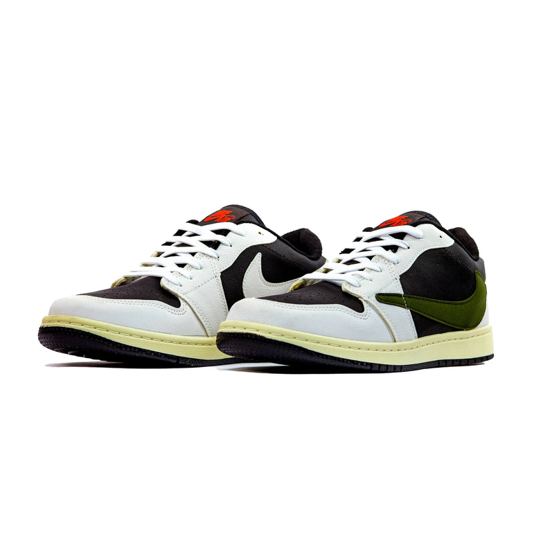 Air Jordan Low Travis Scott - Preto/Verde/Branco