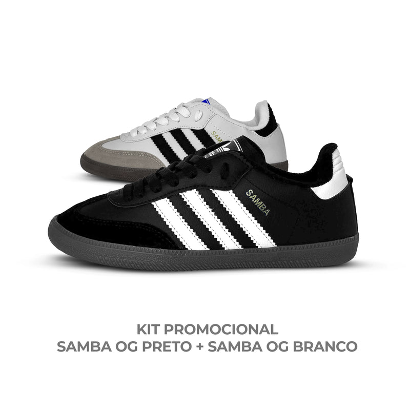 Kit Samba OG - Preto + Branco