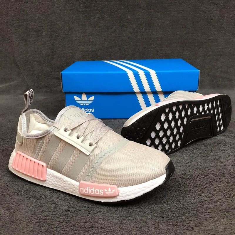 Tênis Adidas NMD Feminino Cinza Rosa