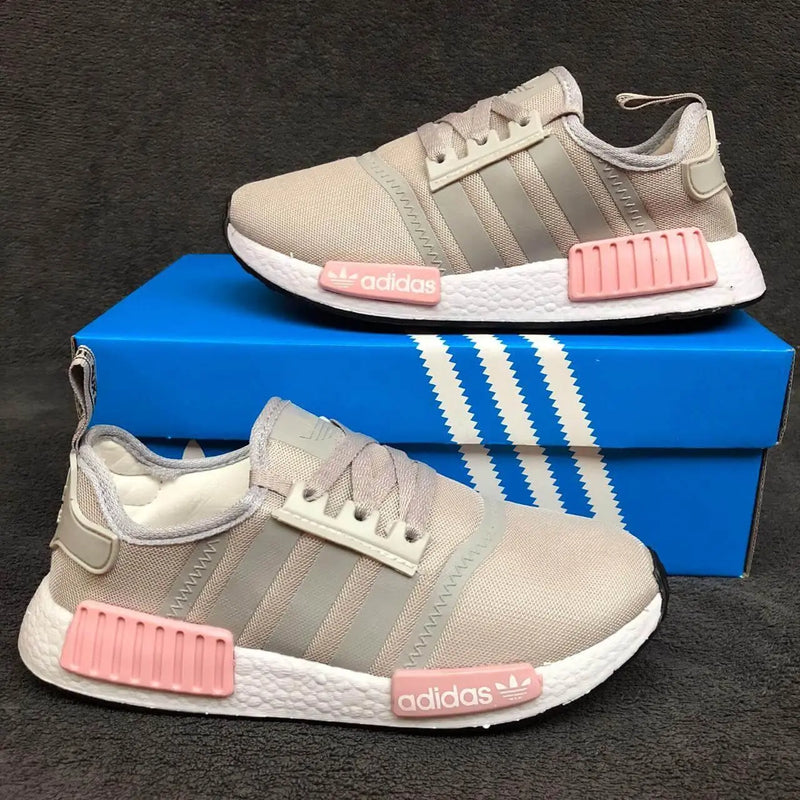 Tênis Adidas NMD Feminino Cinza Rosa