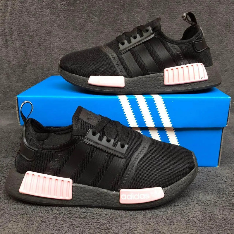 Tênis Adidas NMD Feminino Preto Rosa
