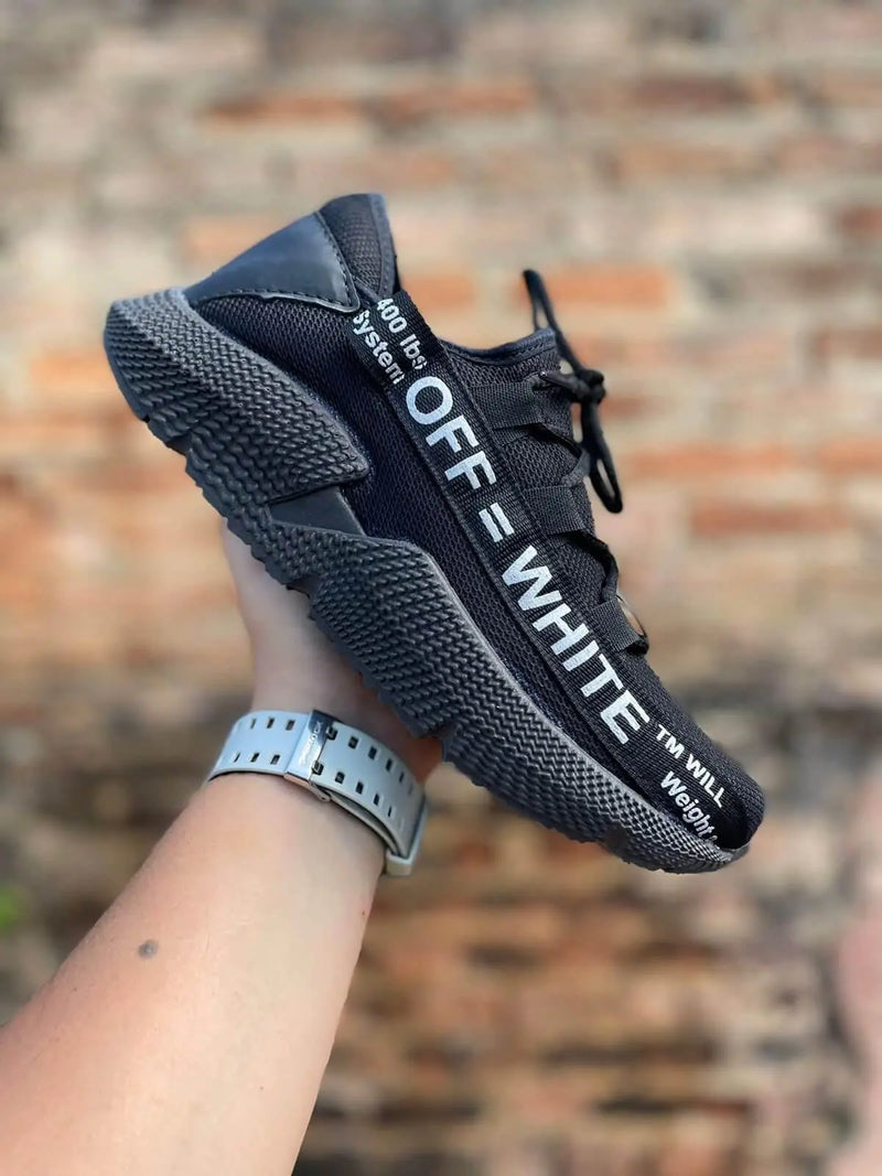 Tênis Adidas Off White Preto