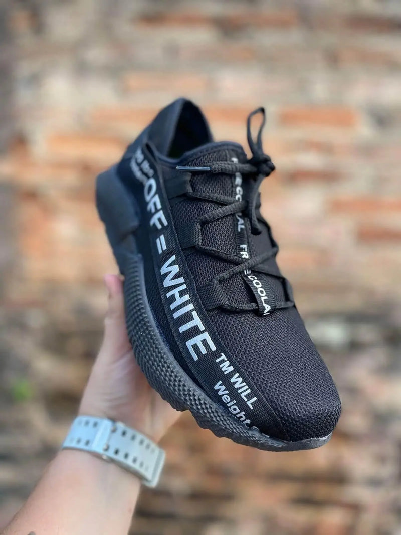 Tênis Adidas Off White Preto
