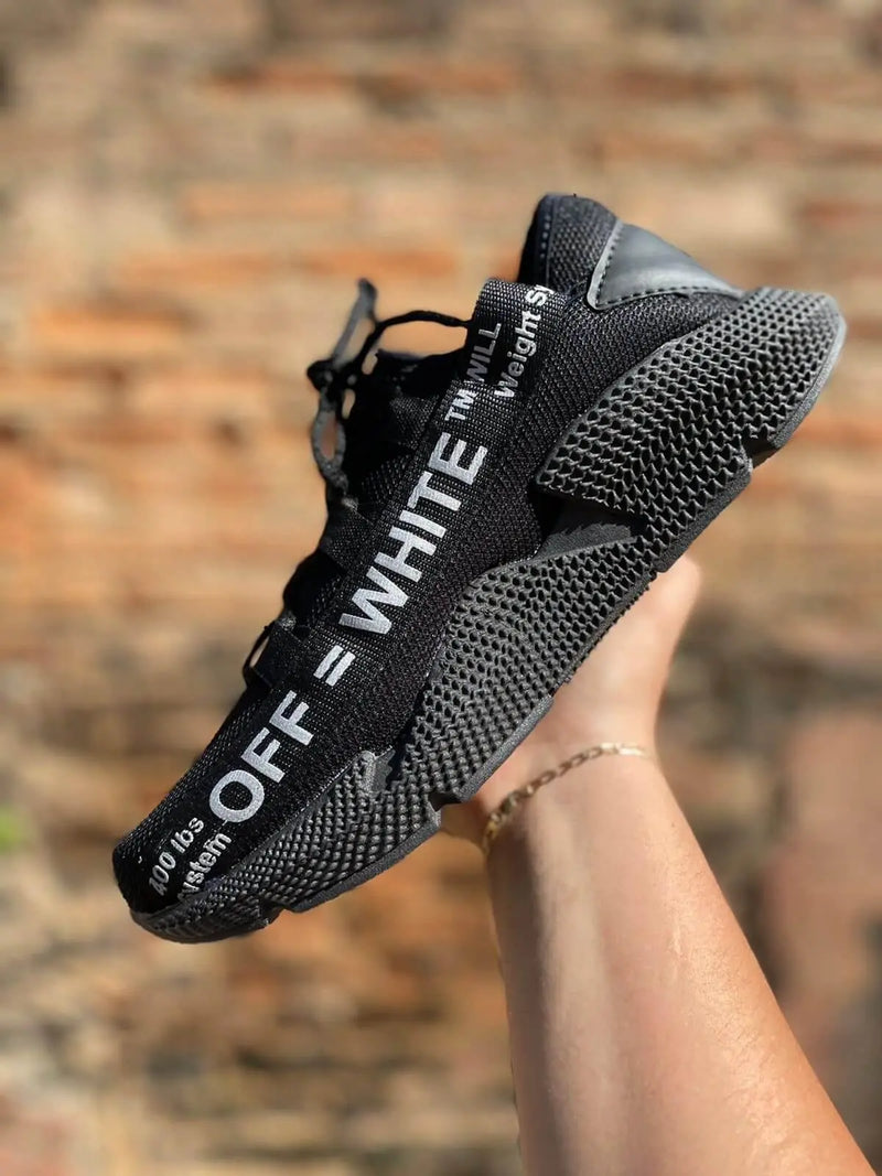 Tênis Adidas Off White Preto