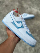 Tênis Air Force  One  Branco Azul