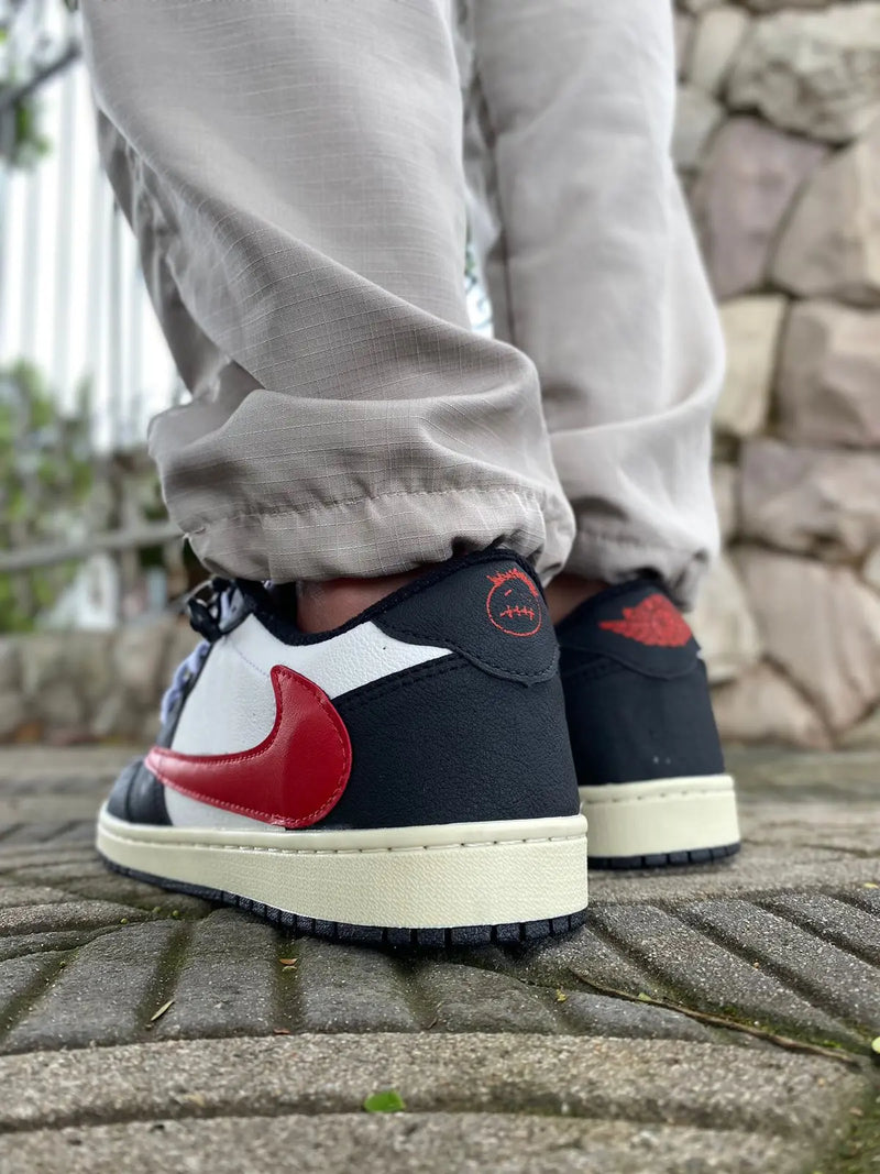 Tênis Air Jordan 1 Low Og Sp X Travis Scott Olive Calçados Store Raga