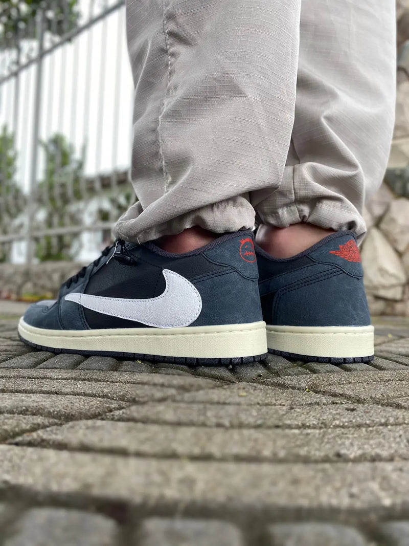 Tênis Air Jordan 1 Low Og Sp X Travis Scott Olive Calçados Store Raga