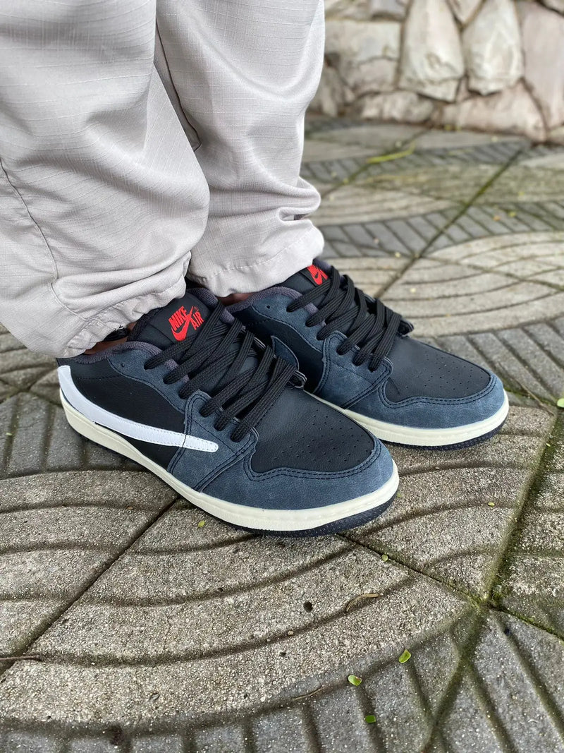 Tênis Air Jordan 1 Low Og Sp X Travis Scott Olive Calçados Store Raga