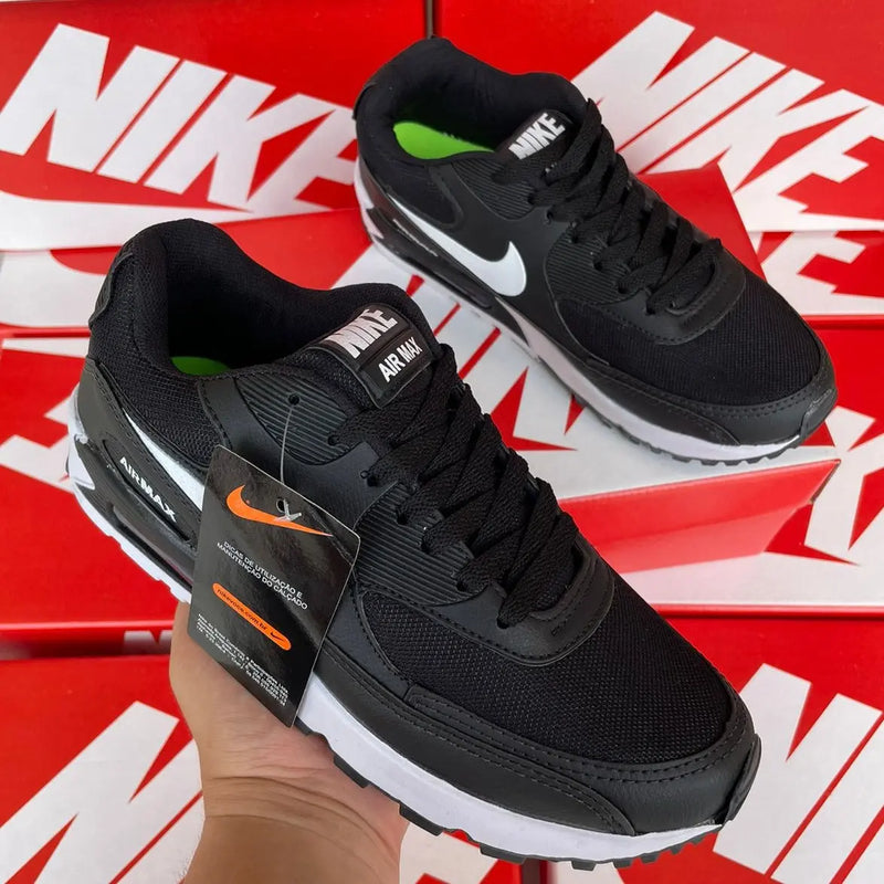 Tênis Air Max 90 Preto Branco Calçados Store Raga