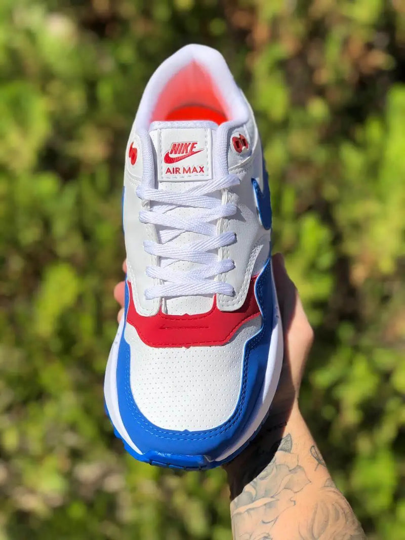 Tênis Air Max 90 Retrô Branco Azul