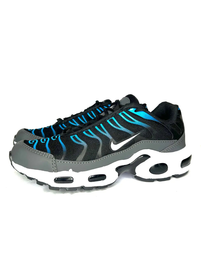 Tênis Air Max TN Plus Preto Azul 1 (EDIÇÃO LIMITADA) Calçados Store Raga