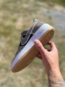 Tênis Air force One Beje Calçados Store Raga