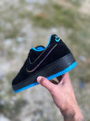 Tênis Air force One Preto Azul Calçados Store Raga