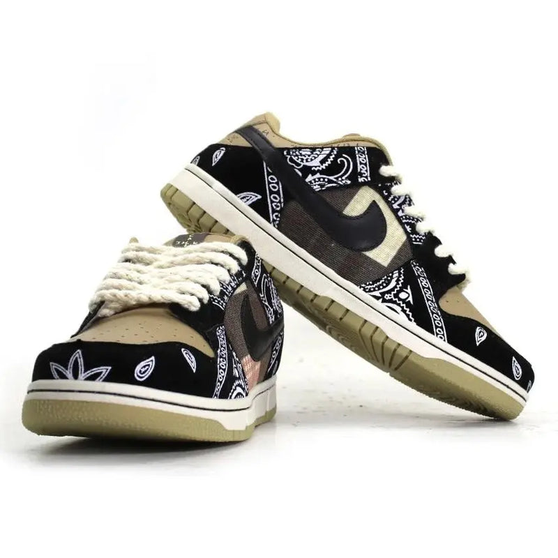 Tênis Dunk low Travis Scott Calçados Store Raga