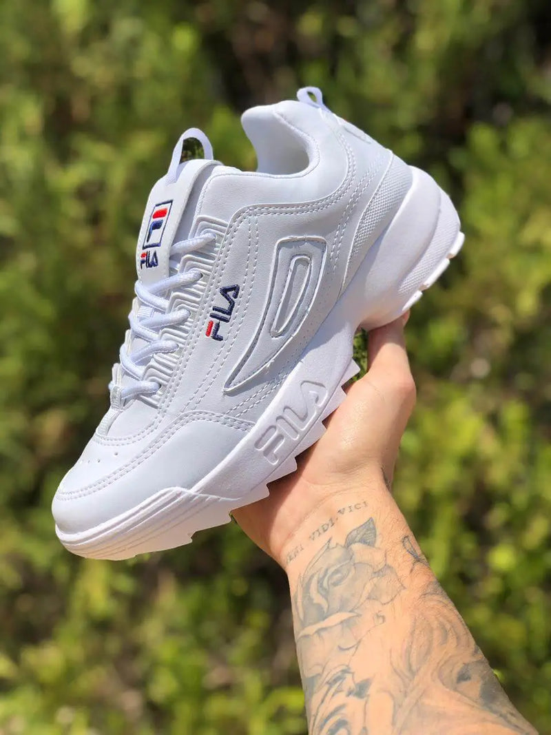 Tênis Fila Disruptor Branco Calçados Store Raga
