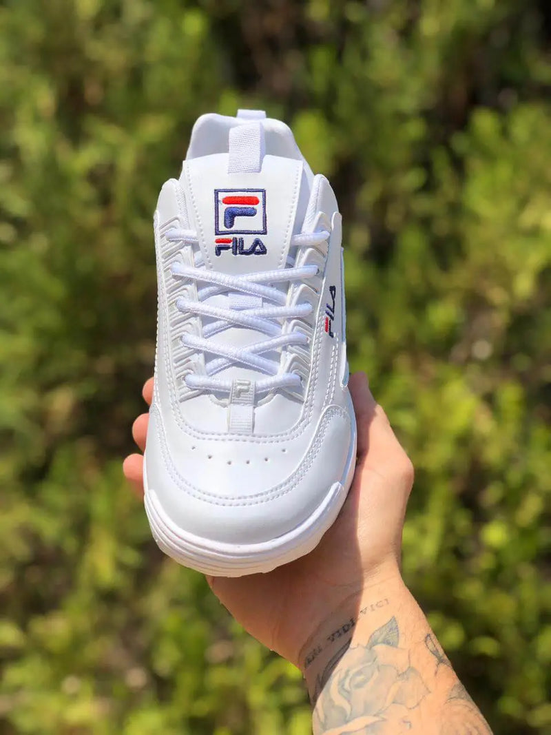 Tênis Fila Disruptor Branco Calçados Store Raga