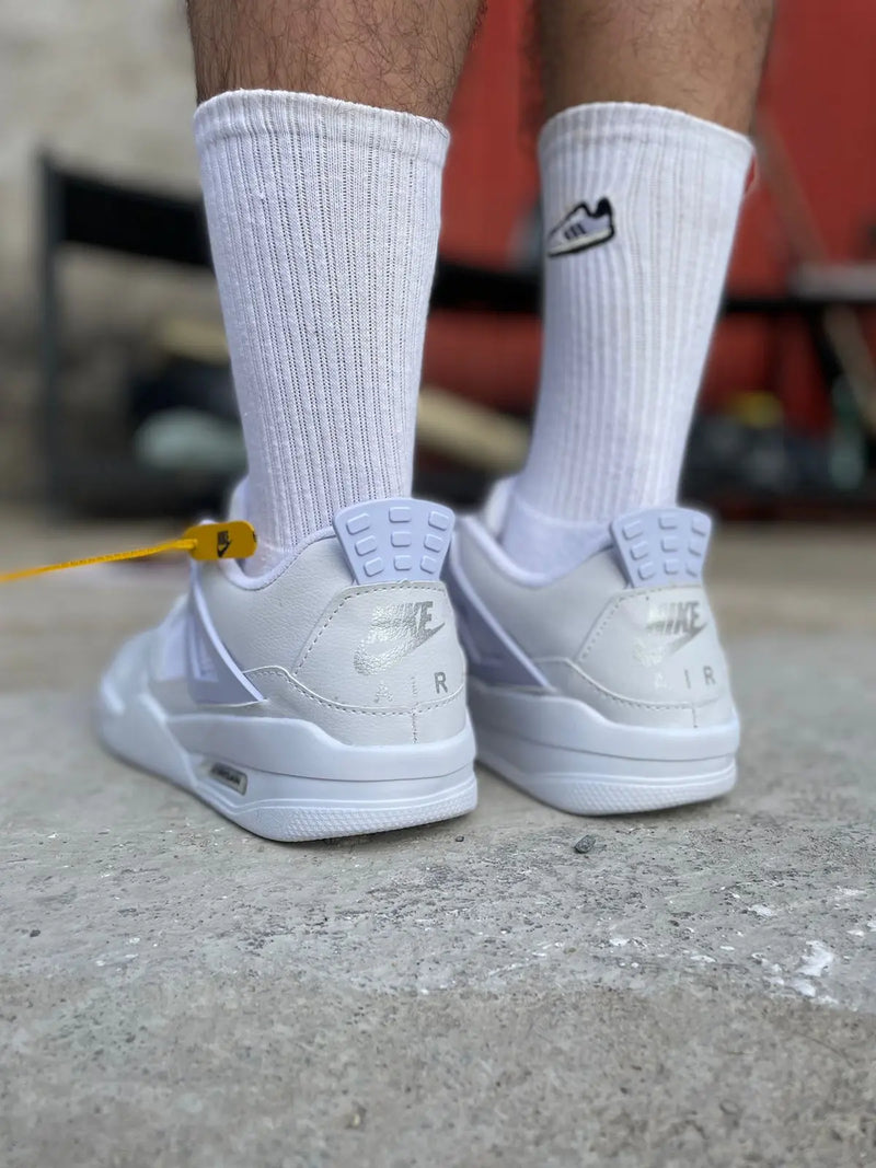 Tênis Jordan 4 Branco Calçados Store Raga