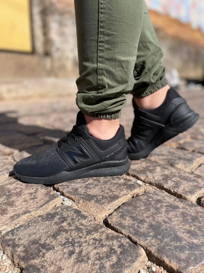 Tênis New Balance 247 Todo Preto Calçados Store Raga