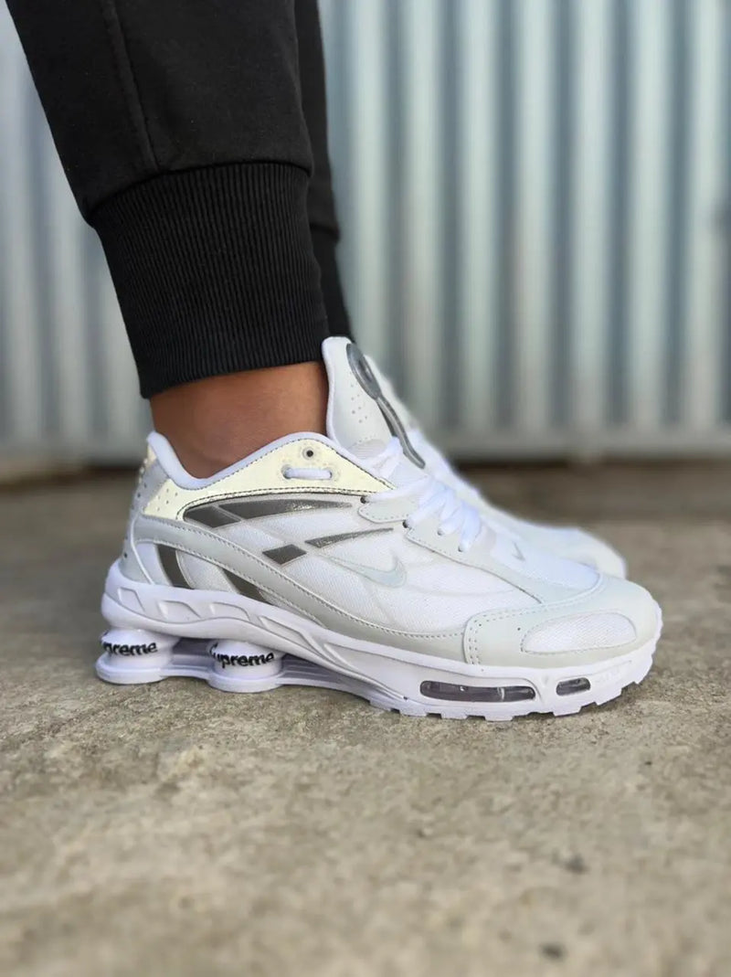 Tênis Shox R4 Supreme Refletivo Calçados Store Raga