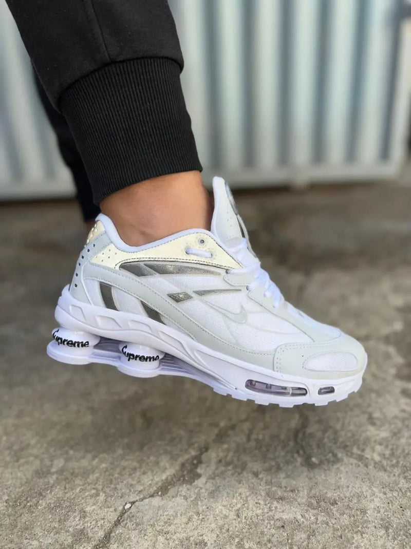 Tênis Shox R4 Supreme Refletivo Calçados Store Raga