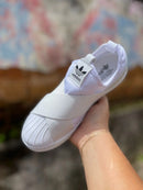 Tênis Slip On Preto Branco Calçados Store Raga