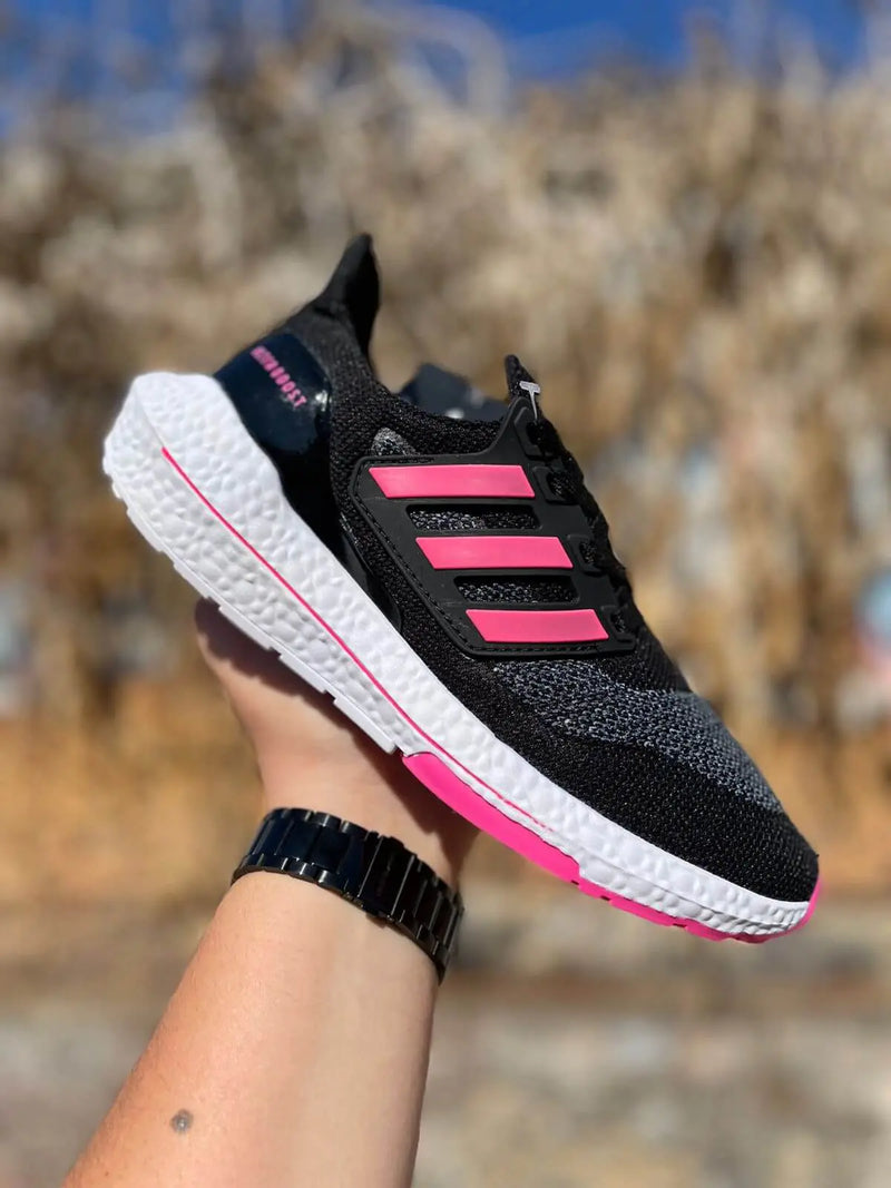 Tênis Ultra Boost Preto Rosa Calçados Store Raga