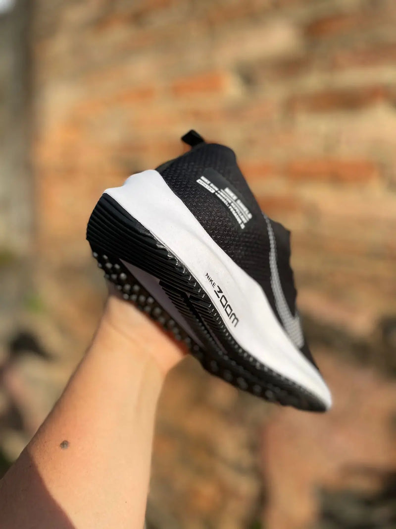 Tênis Zoom Running Preto Branco Calçados Store Raga