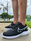 Tênis Zoom Running Preto Branco Calçados Store Raga