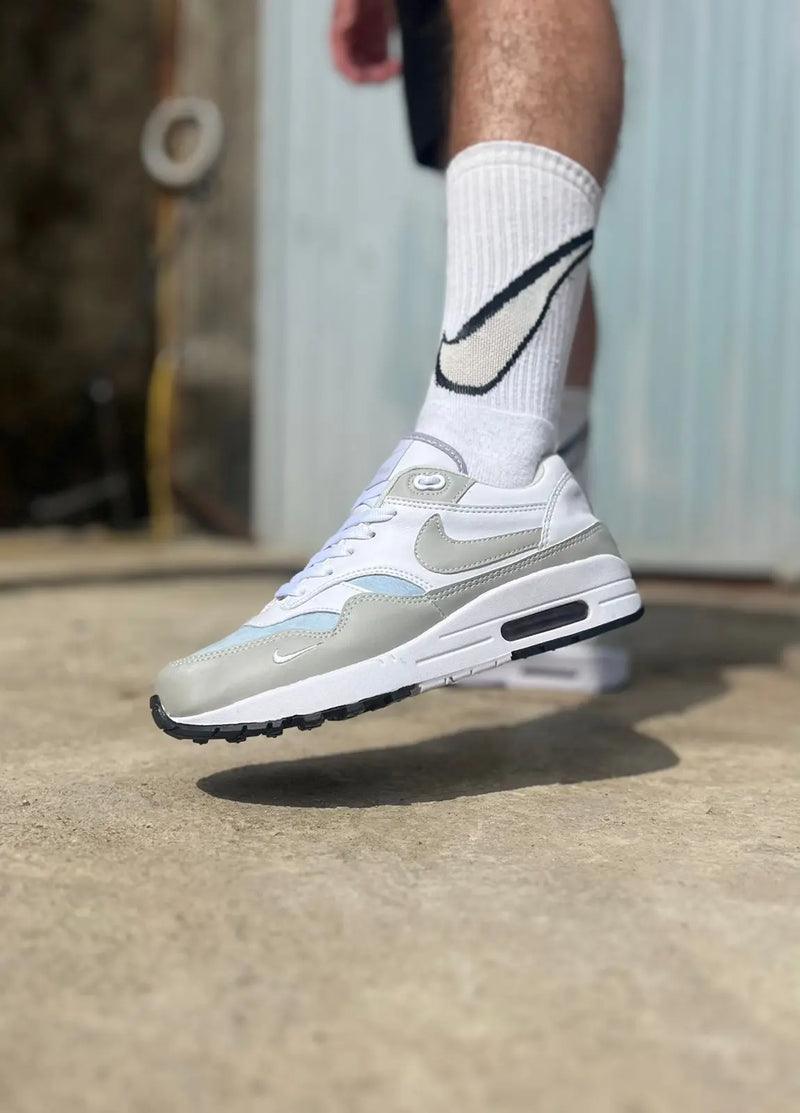 Tênis Air Max 90 Just do It couro sintético/camurça Cinza Calçados Store Raga