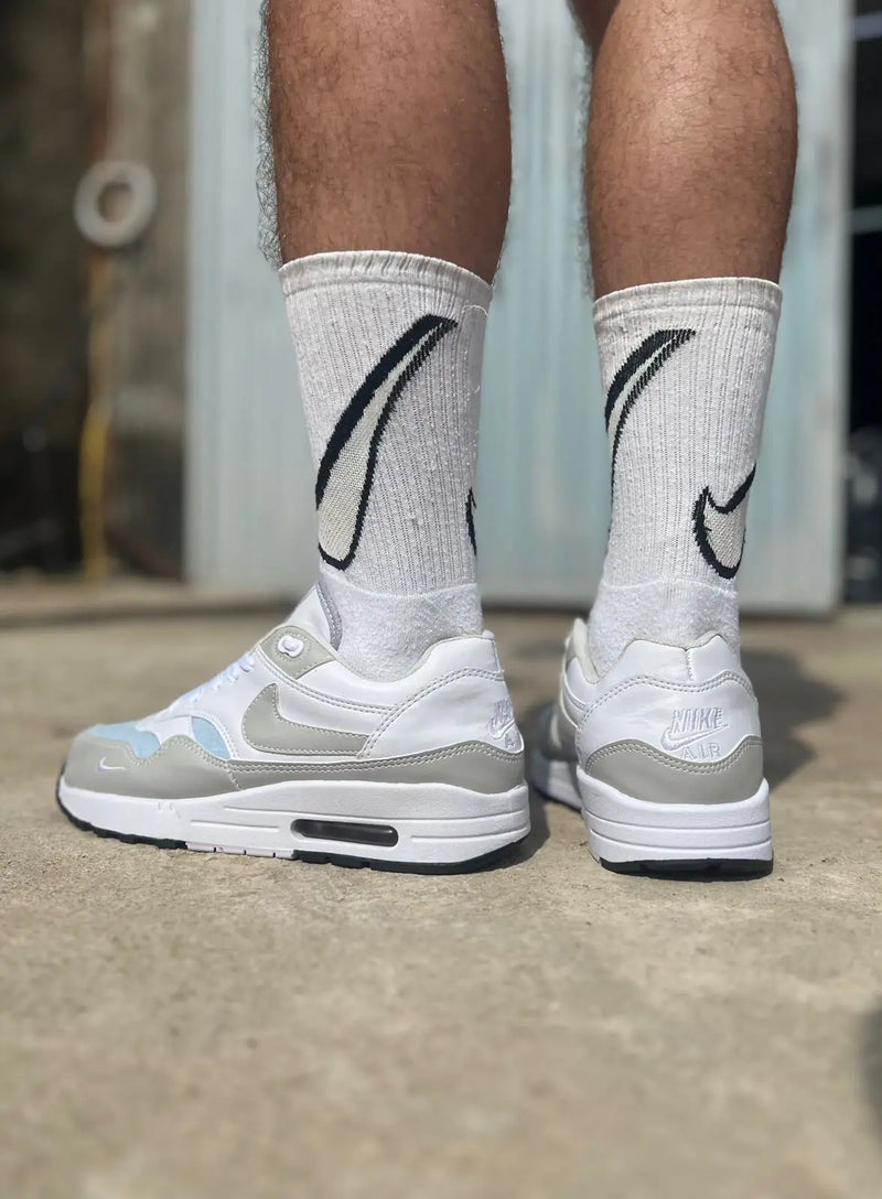 Tênis Air Max 90 Just do It couro sintético/camurça Cinza Calçados Store Raga